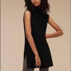 Wilfred Black Knit Vest